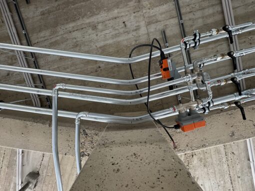 Cv-installaties onder het plafond 1