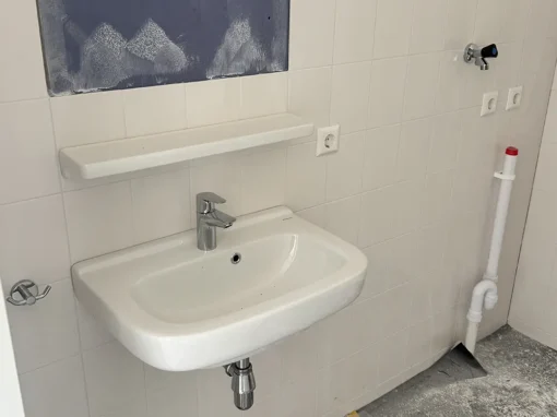 Afmontage van sanitair 4